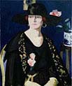 A Lady in Black and Gold The Embroidered Cloak